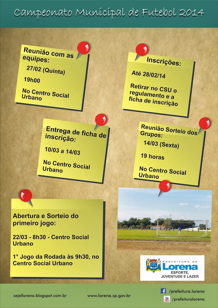 Campeonato de futebol: confira as regras!