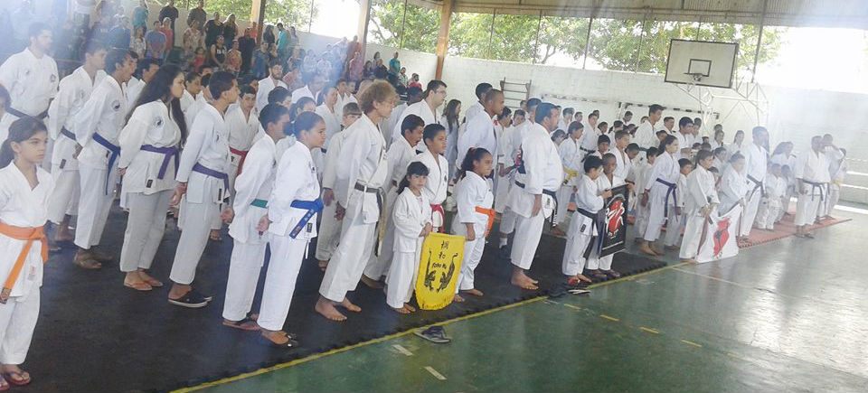 Equipe de Lorena é campeã geral em competição de karatê com 34 medalhas