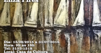 Casa da Cultura recebe exposição de quadros da artista plástica Eliza Pires