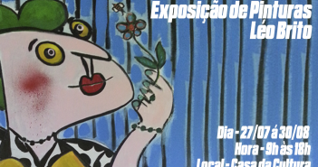 Exposição do artista plástico Léo Brito está em cartaz na Casa da Cultura