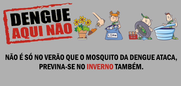 Secretaria de Saúde alerta pra combate à dengue no inverno