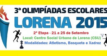 Olimpíadas Escolares retornam na próxima segunda-feira
