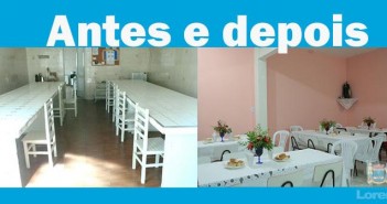 Antes e depois