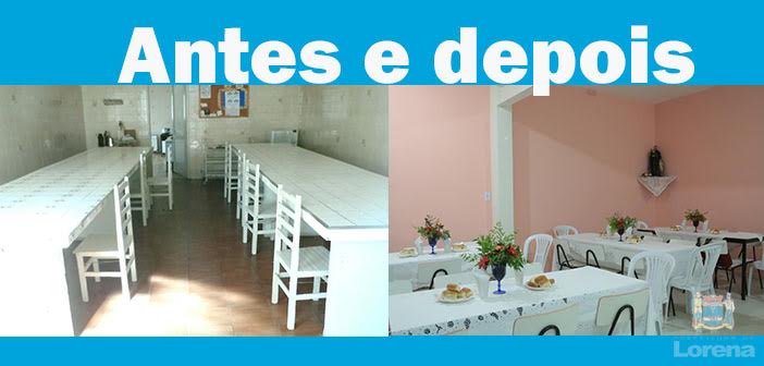 Antes e depois