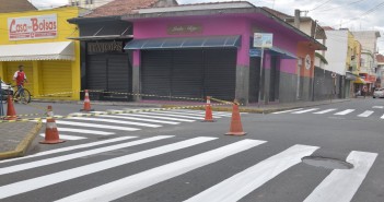 Prefeitura realiza manutenção na sinalização de trânsito