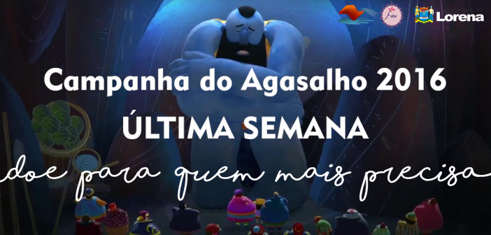 41- Ultima semana - campanha do agasalho - sitePOPUP