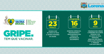 22ª Campanha Nacional de Vacinação contra a Gripe tem início segunda-feira (23); 1ª fase é voltada para idosos e profissionais da saúde