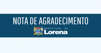 NOTA DE AGRADECIMENTO