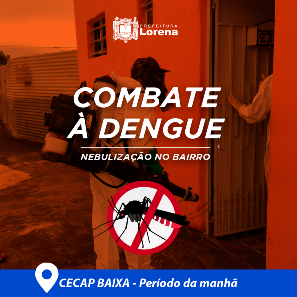 Banner Nebulização Dengue