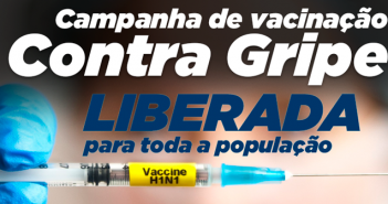 A vacinação contra a Gripe está liberada para toda a população de Lorena