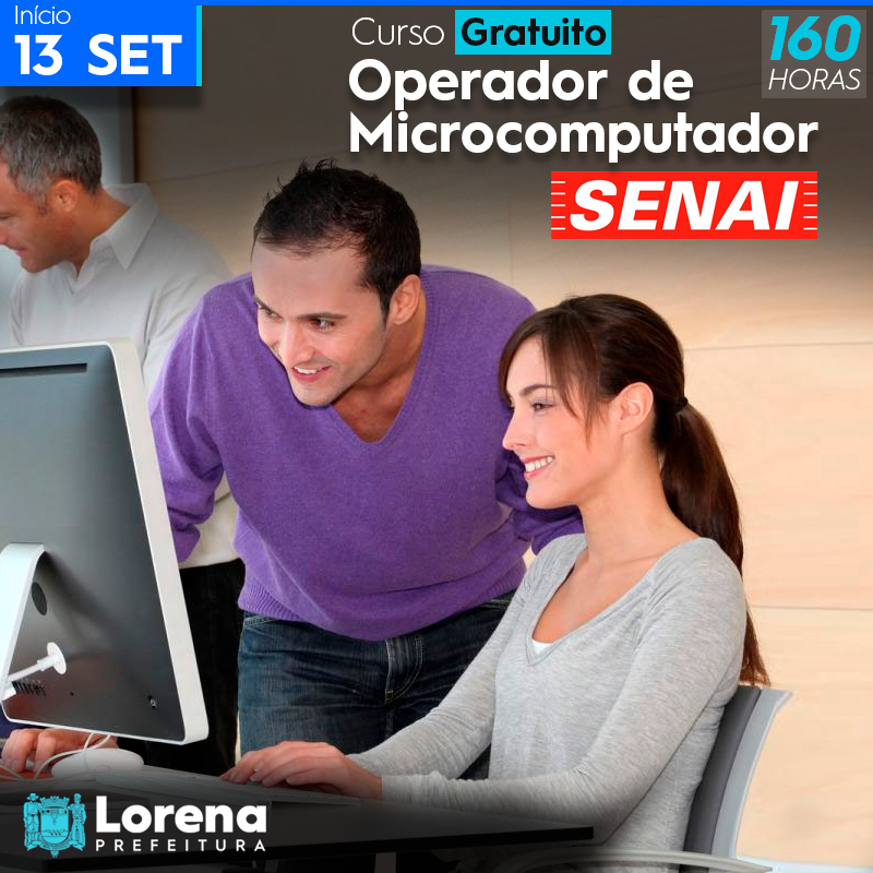 Curso Gratuito: Operador de Computador 