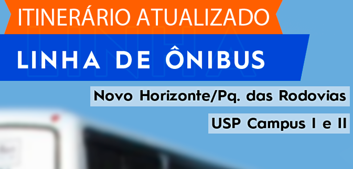 Linha Campinhos x Centro tem novo horário - Prefeitura Municipal