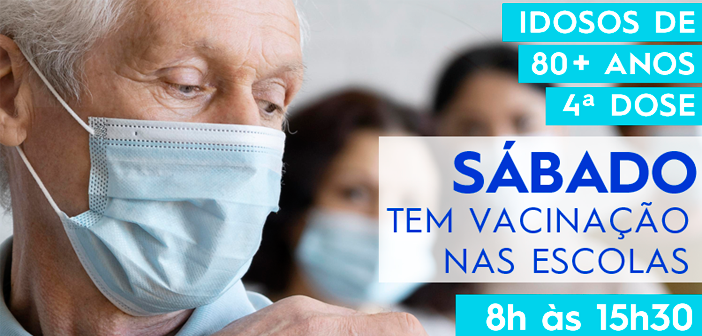 4ª Dose das vacinas contra a Covid-19 disponível em Lorena a partir deste sábado