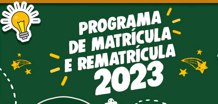 Matrícula Escolar 2023