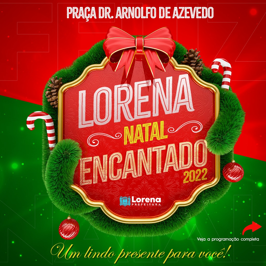 Natal Encantado em Lorena: Confira a programação!